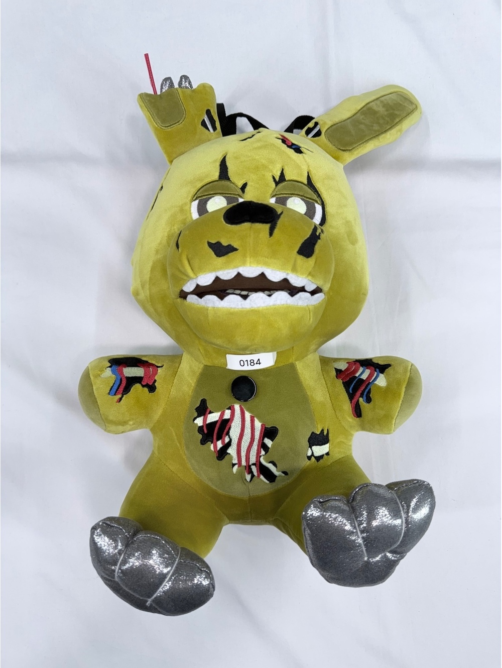 Five Nights at Freddy's Plush Backpack - Yellow Plush Character Bag